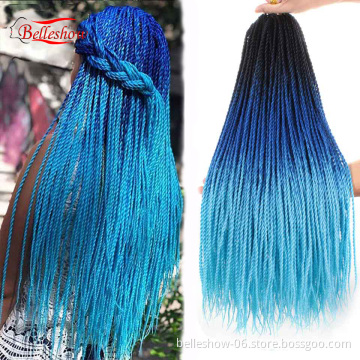 24 inch 20 strands  synthetic hair for braiding black   passion spring  twist hair  ombre  braids  senegalese twist hair